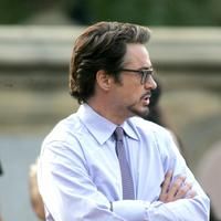 Robert Downey Jr on the set of The Avengers shooting on location | Picture 69562